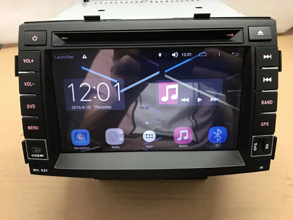 BYNCG 7 &quot2din Android 8 0 автомобильный DVD для kia sorento 2006 2012 с canbus Wifi 3G GPS Bluetooth Радио