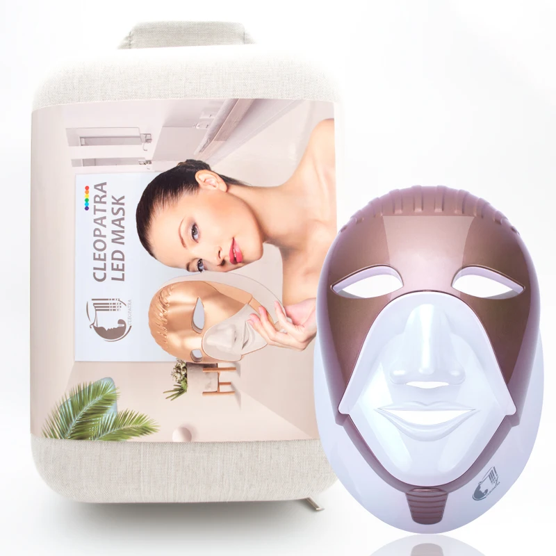 7 цветов светодиодный маска спа для лица маски омоложение кожи Отбеливание