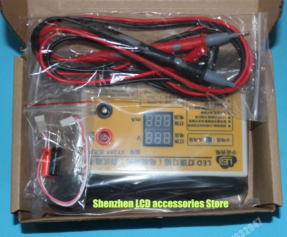 Светодиодсветодиодный подсветка XY283 с подсветильник кой, ЖК-тестер, Шариковая плата, лампа 0-320 в