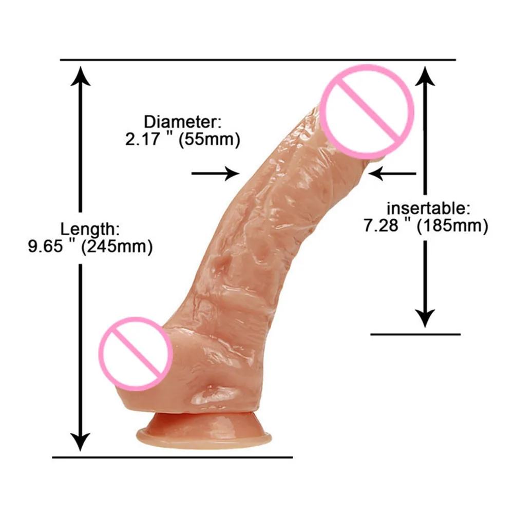 Фаллоимитатор на присоске имитация пениса g точка секс игрушка для мастурбации