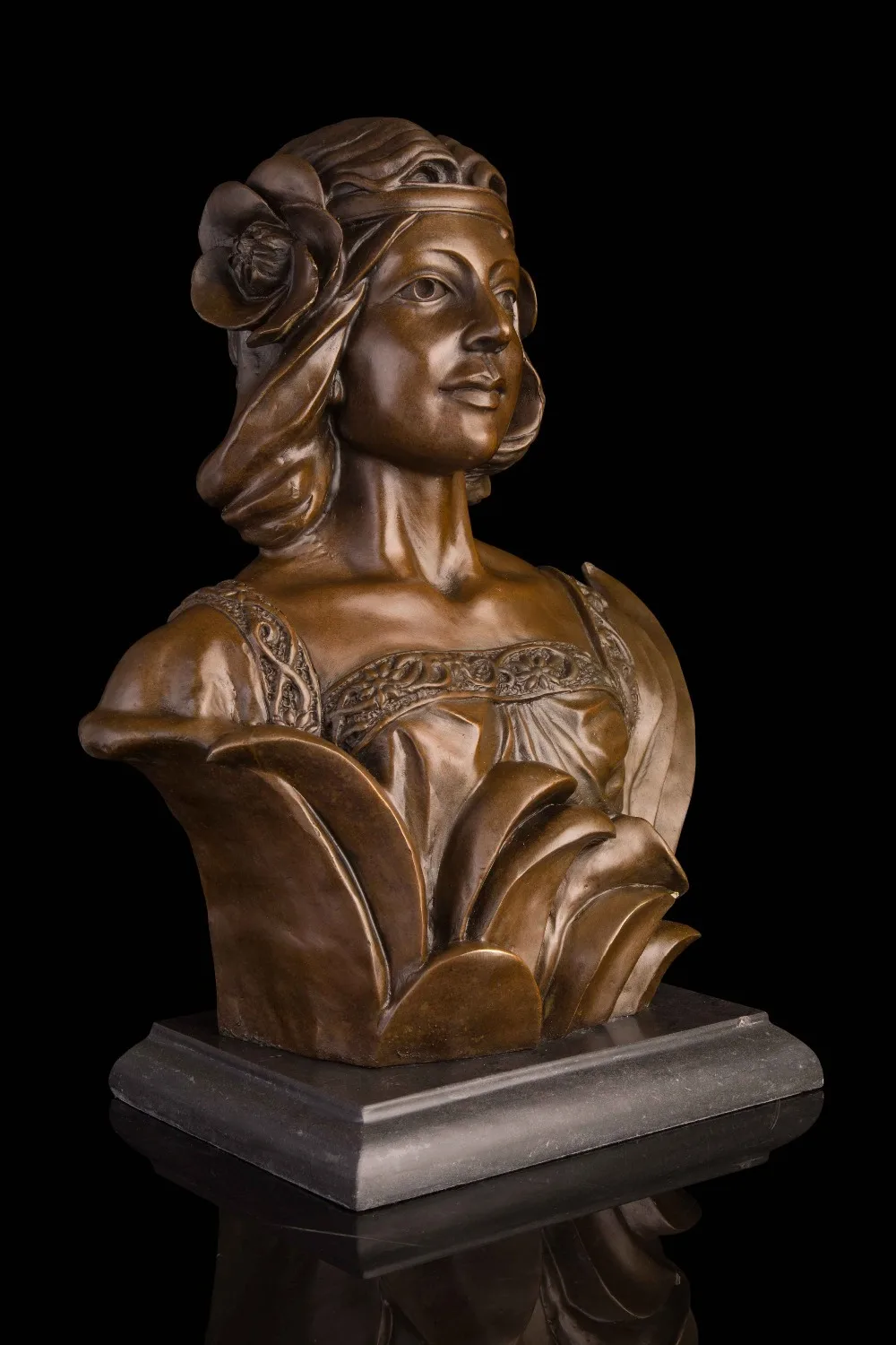 Искусство ремесла медь знаменитая классическая фигура женственная скульптура