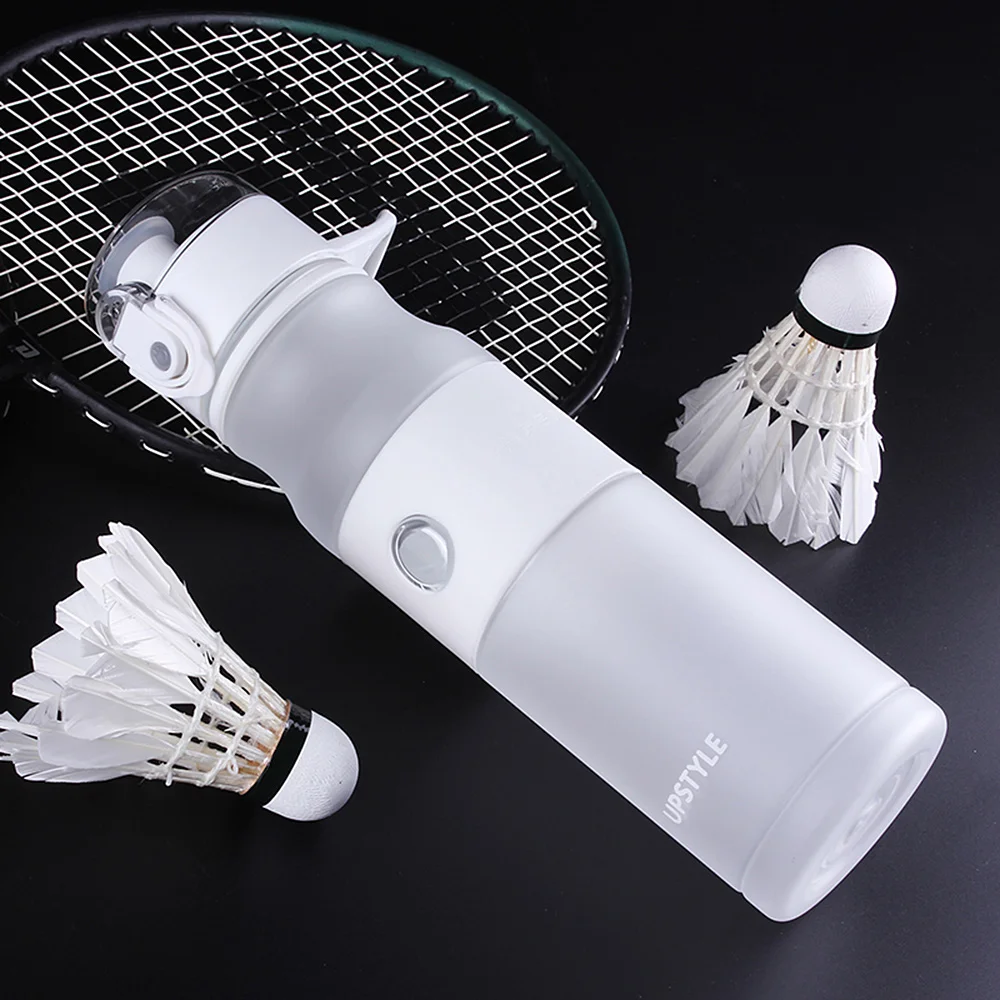 UPSTYLE 20.9OZ Scrub Water Bottle With Straw Direct Drinking for Outdoor Bicycle Sports Gym Leak-proof Portable Bottles | Дом и сад