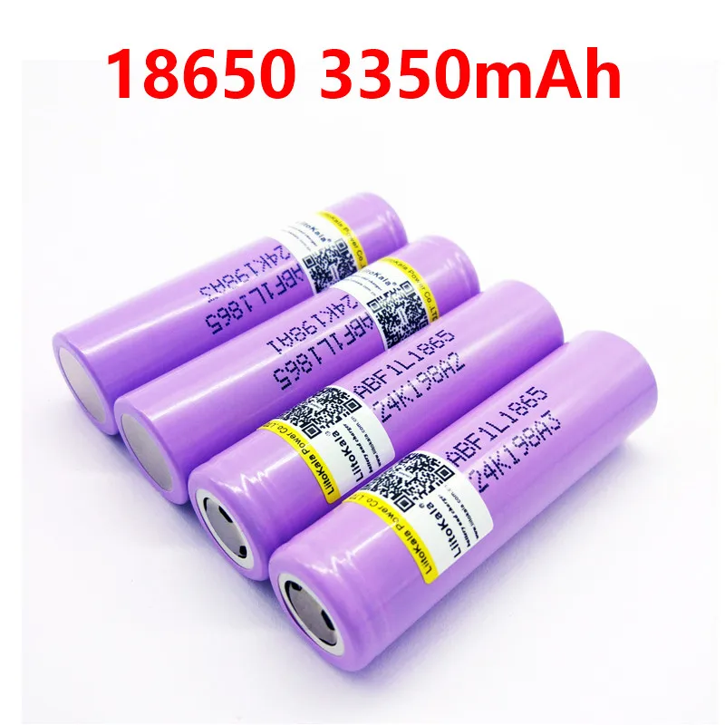Liitokala lii-F1L 3,6 V 18650 INR18650 F1L 3000 mah 3350 mAh 3400 mah 4,2 V Отключаемая перезаряжаемая батарея