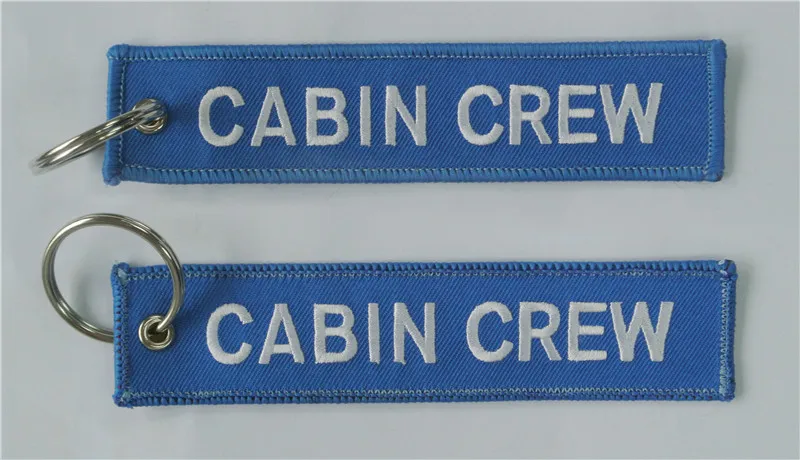 Cabin Crew Embroidered Key Tag | Автомобили и мотоциклы