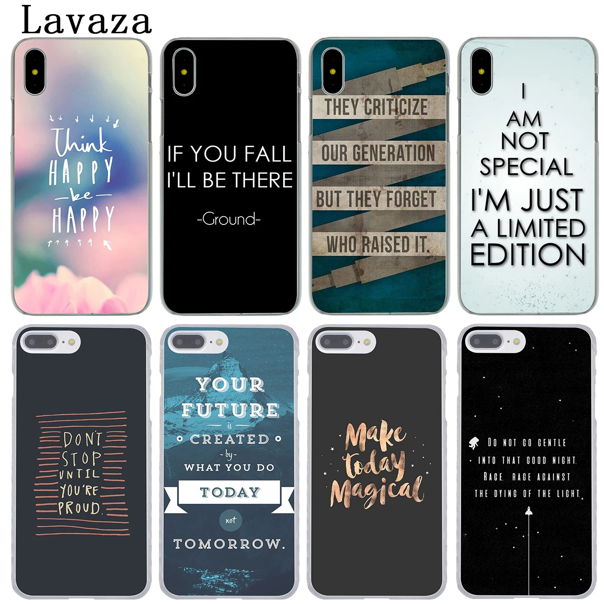 Чехол для телефона Lavaza Inspirational Humor Quotes Hard iPhone XR X 11 Pro XS Max 7 8 6 6S 5 5S SE 4S 4