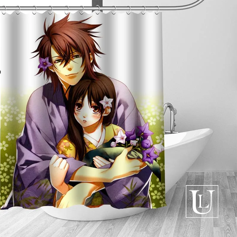 Новое поступление душевая занавеска hakuouki shinsengumi kitan из 100% полиэстера