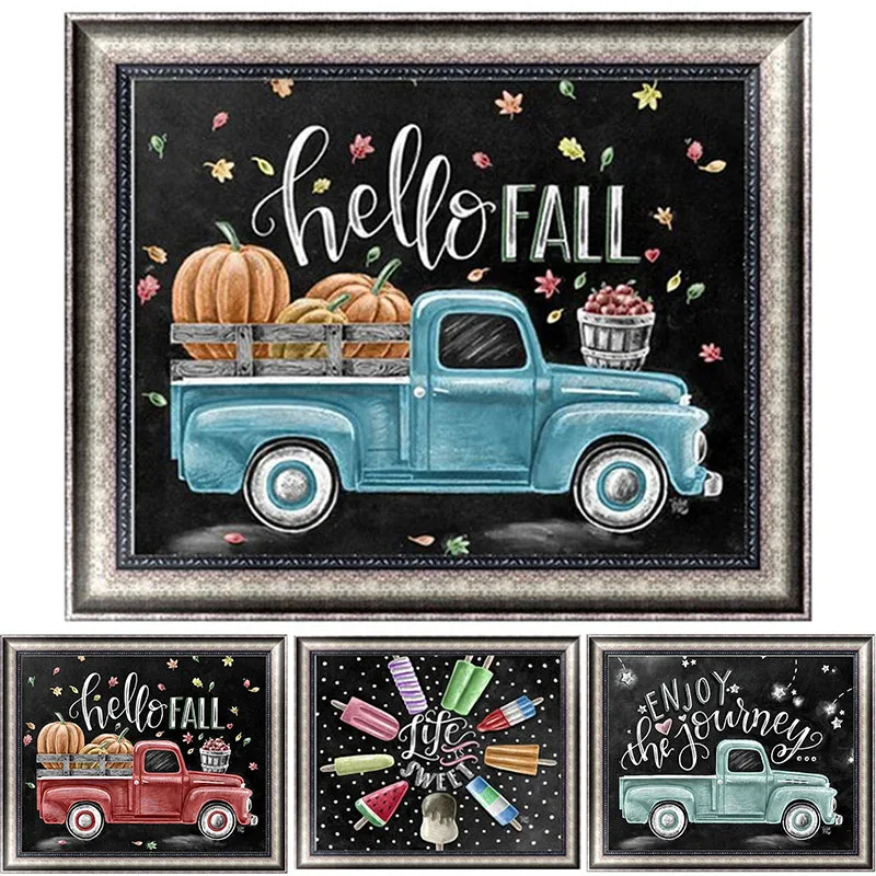 DIY 5D полностью Алмазная доска для рисования вышивка крестиком Декор | Дом и сад