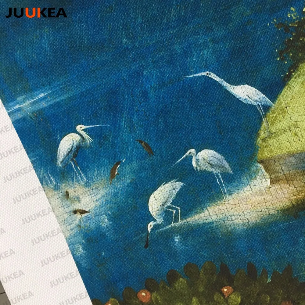 Ад по Босха HD детали Печать холст Картина Книги искусству Стены картинки для