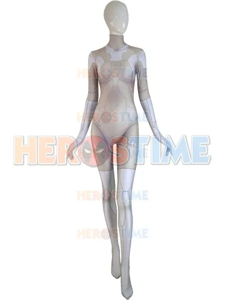 Костюм из спандекса с 3D рисунком призрака в Ракушке боди для Хэллоуина