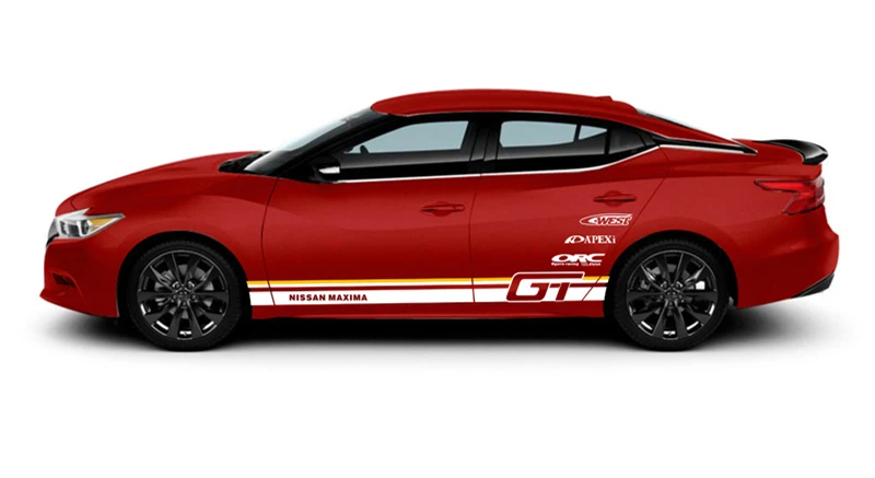 World Datong автомобильный GT стильный спортивный автомобиль наклейка для Nissan MAXIMA Mark Levinson внешняя Боковая дверь наклейка авто наклейка