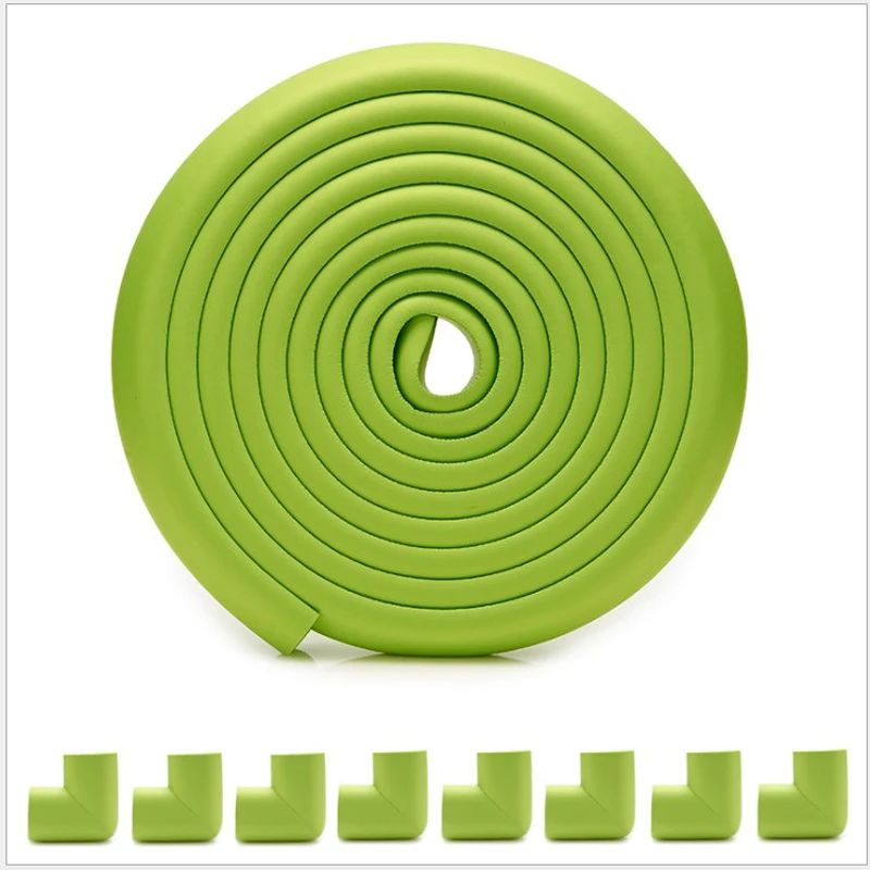 Protector de esquinas de protecci&oacute;n para ni&ntilde;os, 5 M + 8 unidades, seguridad para beb&eacute;s, protectores de bordes y esquinas, forma de &aacute;ngulo, cinta gratis, venta al por mayor-2