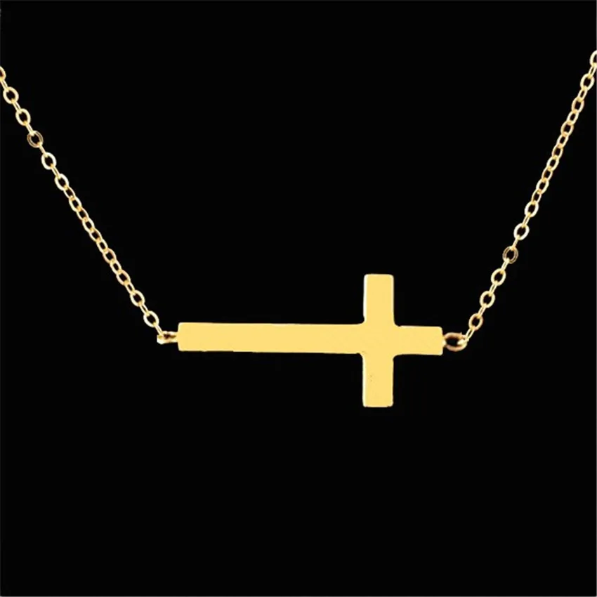 Золотая Цепь Ювелирных Изделий Вокруг Шеи Final Fantasy Женщины Collares Mujer Kors Крест