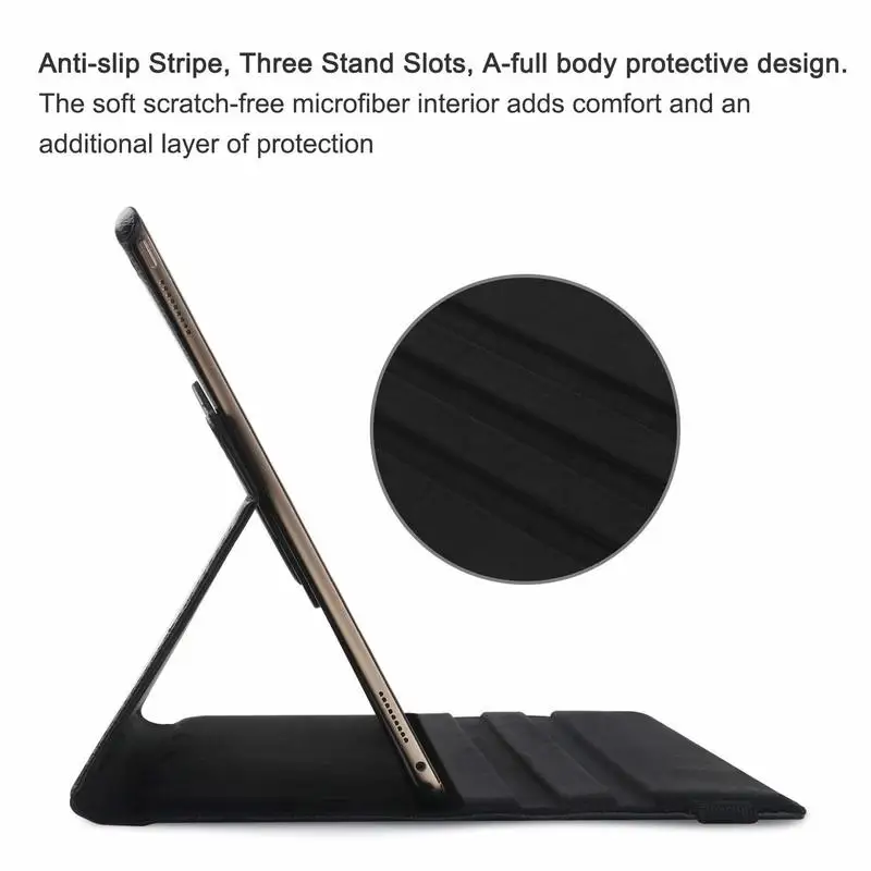 

Case For Apple iPad Pro 10.5 inch 2017 Cover iPad 10.5" A1701 A1709 Tablet Case 360 Rotating Bracket Flip Stand Leather Cover