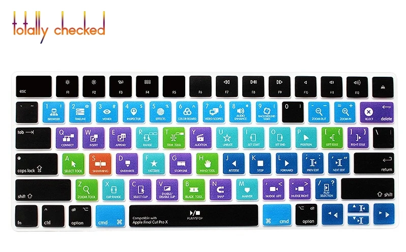 Функциональные накладки на клавиатуру финального разреза Pro X силиконовые