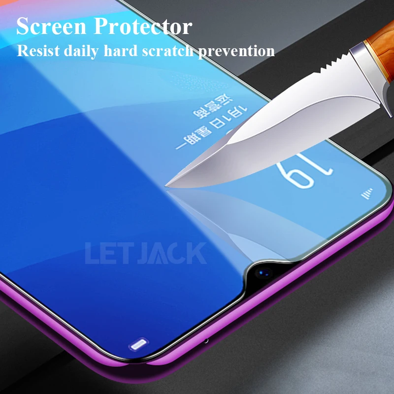 Защитное стекло 5D Edge для OPPO A7X Pro, полное покрытие, изогнутое закаленное стекло для OPPO RX17 Pro RX17 Neo, защитная пленка