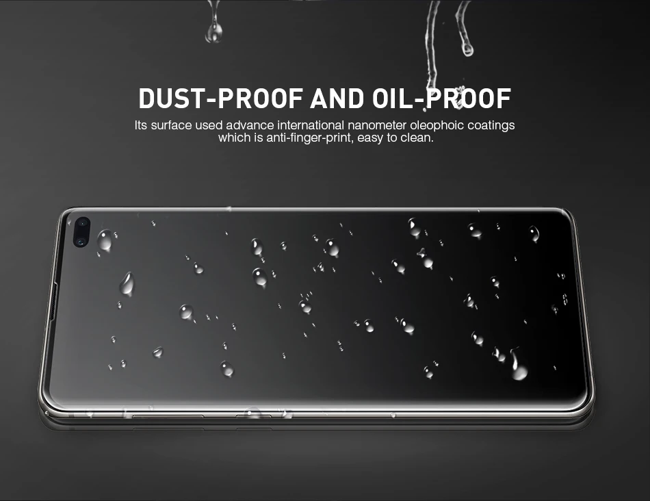 CAPAS для samsung Galaxy S10/S10 плюс Экран защитная пленка 9 H 2.5D закаленное Стекло с полным покрытием Защитная пленка анти-Защита от царапин