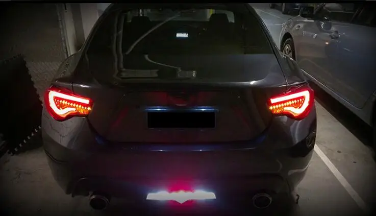 Видео дисплей Автомобильный Стайлинг Головной фонарь для Toyota FT GT 86 FT86 GT86 фары 2012~ DRL Биксеноновые линзы hi LO луч 86 задний фонарь