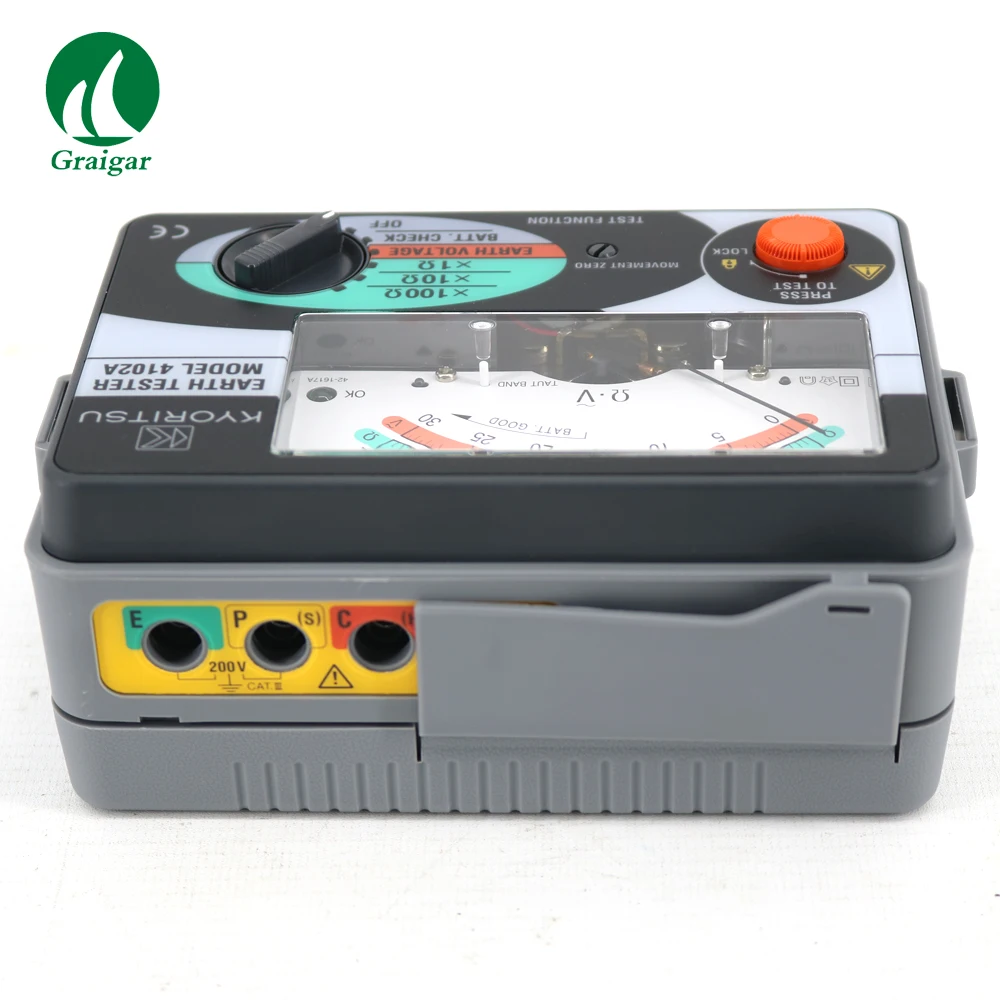 Resistance Meters Kyoritsu 4102A with Small and light weight Shock Resistant new case material | Инструменты