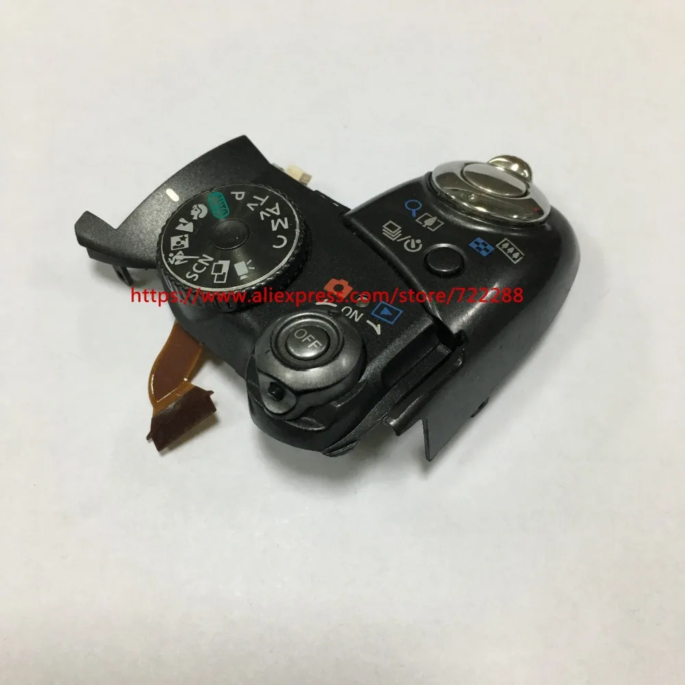 Repair Parts For Canon S3 Top Case Cover Function Mode Dial Shutter Switch Button Flex Cable | Электронные компоненты и