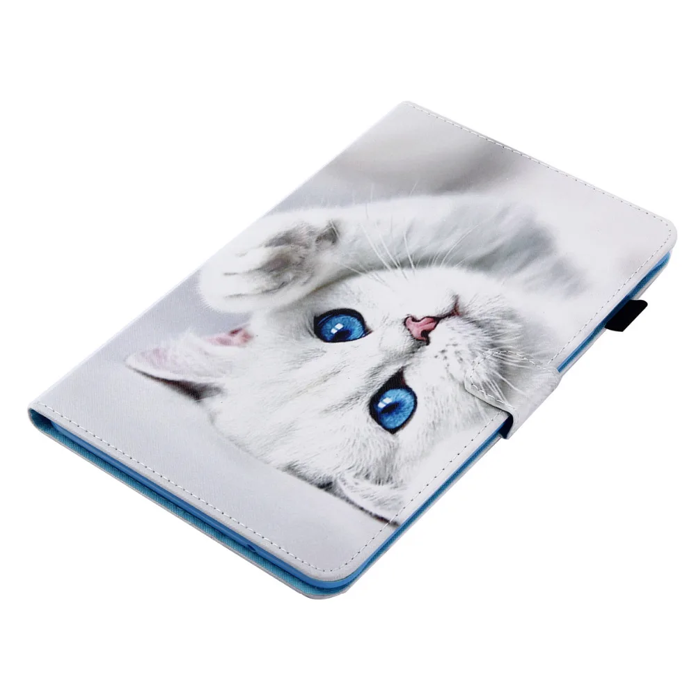 Тонкий мягкий чехол из ТПУ + ПУ кожи с откидной крышкой для Samsung Galaxy Tab E 9 6 T560 T561 T565