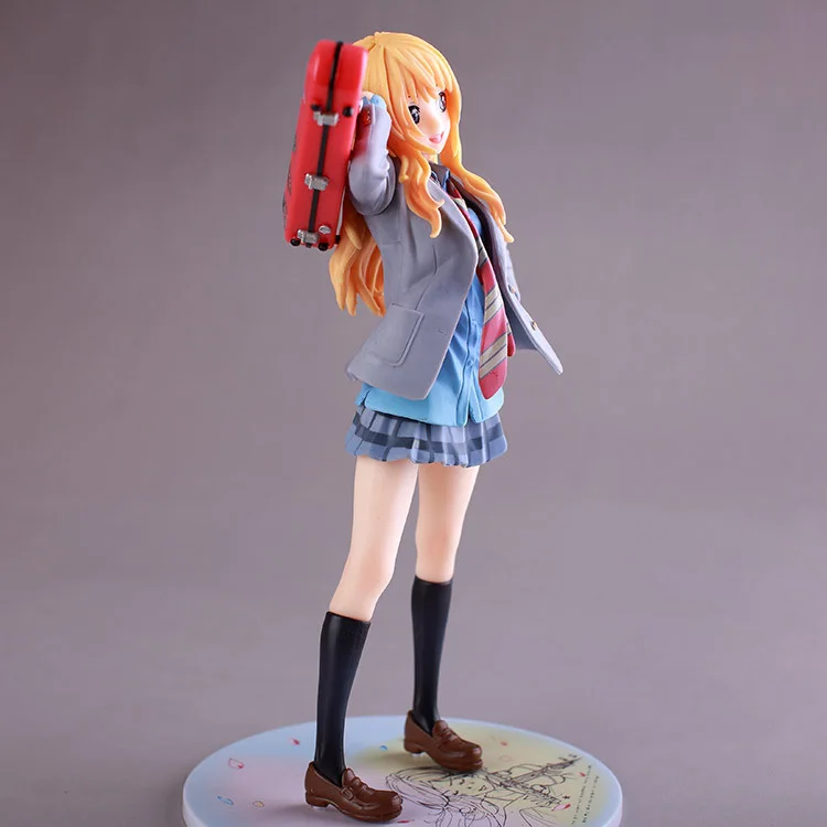 Аниме ваша лежа в апреле Miyazono Kaori фигурку ПВХ 1/8 Масштаб Окрашенные милые формы Ver.