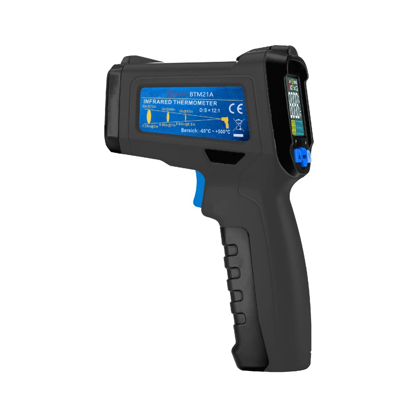  30 ~ 850 градусов Цифровой термометр высокотемпературный тестер Бесконтактный