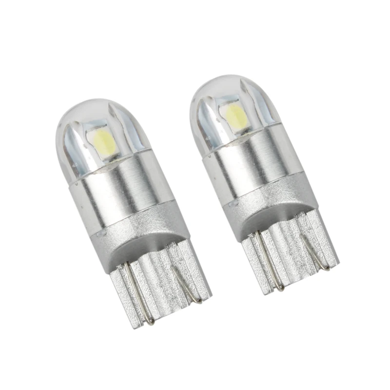2 шт. T10 светодиодный автомобильный светильник SMD 3030 габаритный фонарь W5W WY5W 192 501
