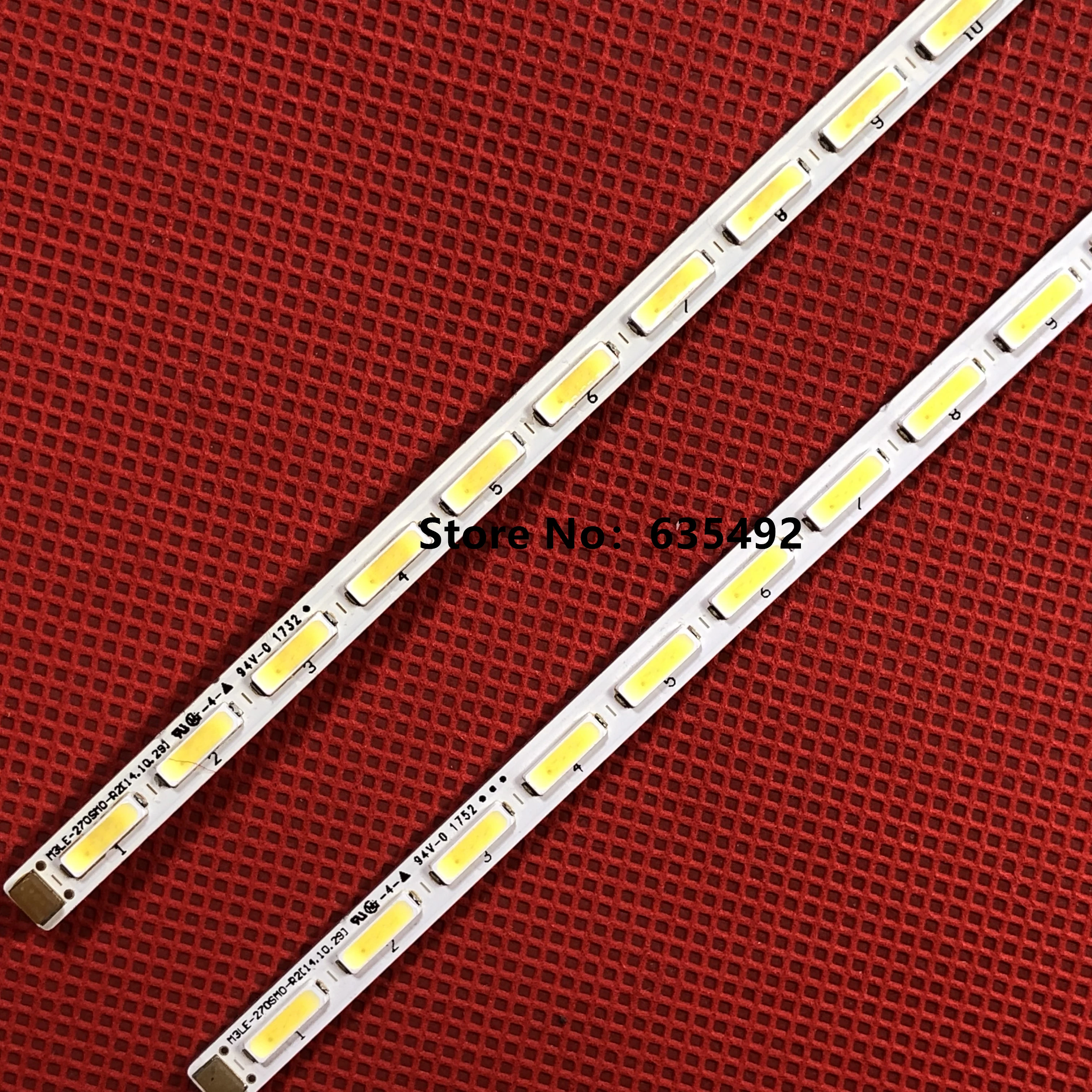 

343mm LED Backlight Lamp strip BAR 36leds For Sam sung 27'' LCD TV S27E360H S27D360H M3LE-270SM0-R2 CY-MJ270BNLV1V S27D390H