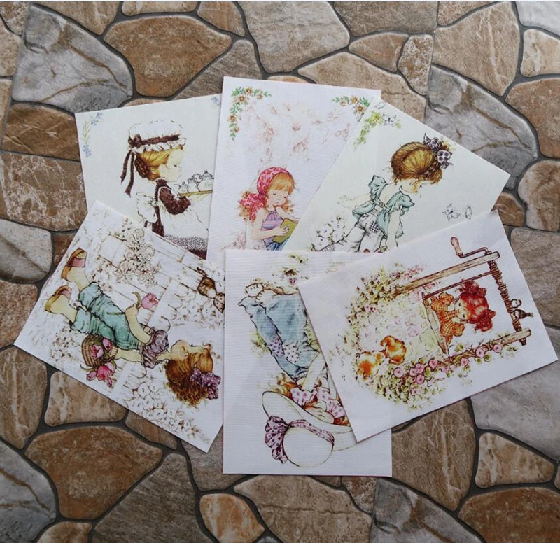 

7pcs/lot For Diy Sewing Bag/mat/purse Patchwork Quilting 15*18cm Positioning Cloth D30 Hand Dyed Fabric Cotton Little Girl Purse