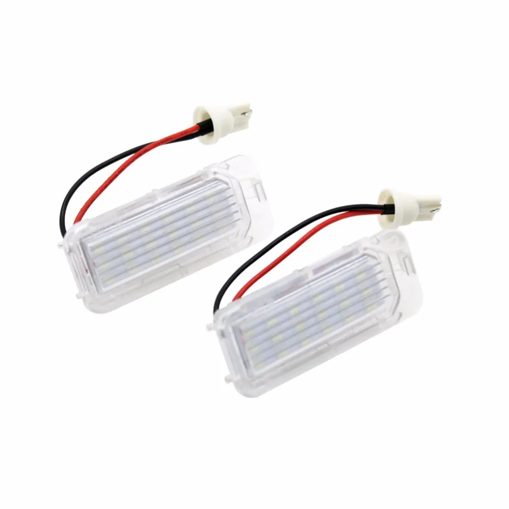 Светодиодные лампы для номерного знака Ford Fiesta Focus Mondeo 18|car light|bulbs for carbulb led |