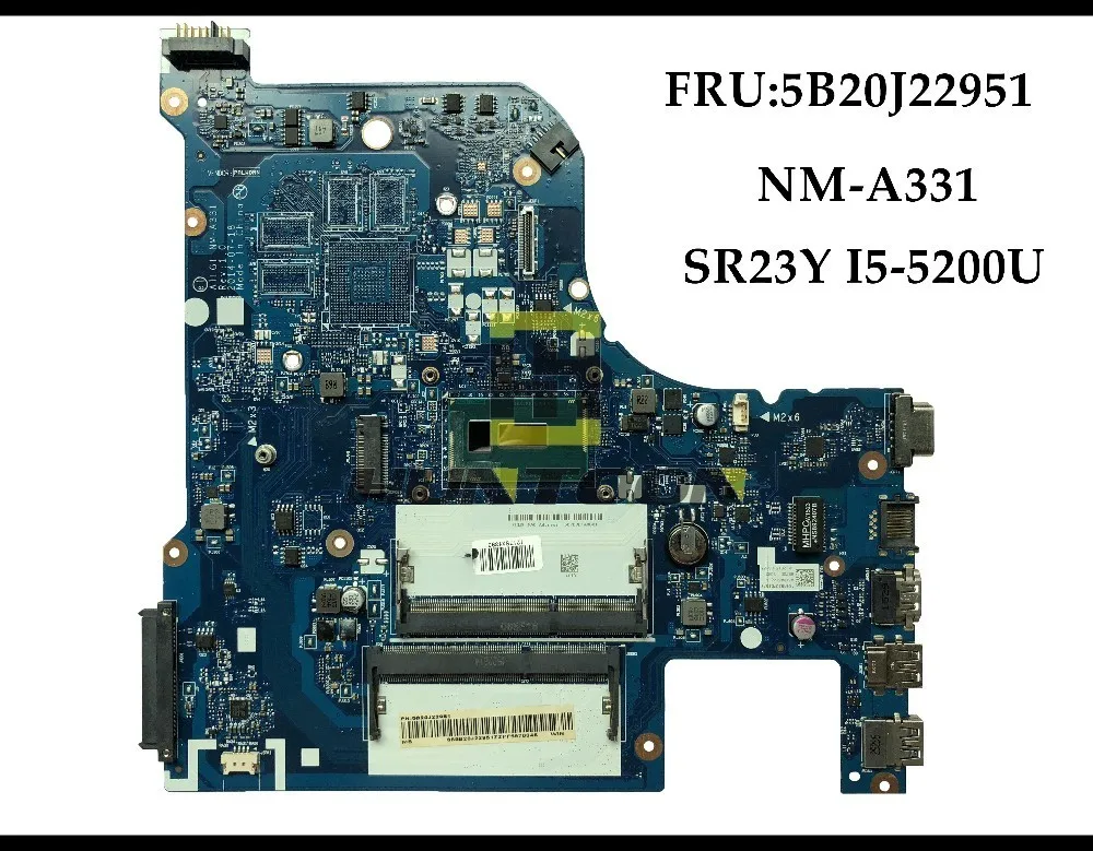 Высокое качество FRU:5B20J22951 для Lenovo Ideapad B70 80 материнская плата ноутбука AILG1 NM A331 SR23Y I5