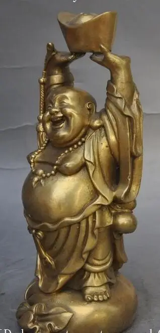 Статуэтка китайского буддизма счастливый смех статуя Maitreya будда | Дом и сад