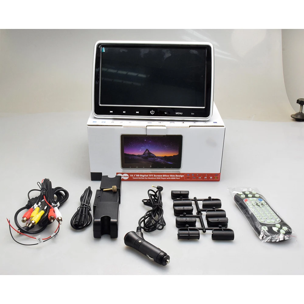 10 1 дюймовый цифровой TFT HD LCD машина автомобиль подголовник DVD игровой плеер с HDMI