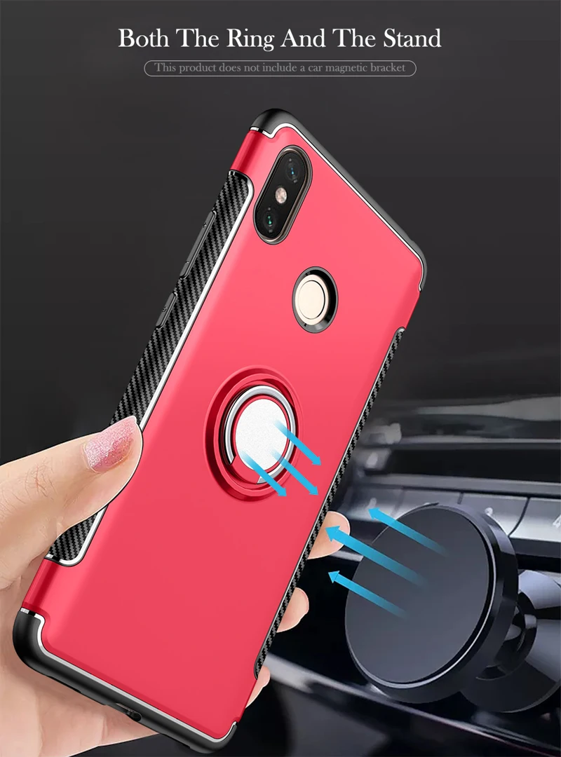 Kinstand Casse для Xiaomi Mi 9 SE Mix 3 6X A2 Lite 6 5X A1 8 Explore ore Max 2s 2 палец кольцо Автомобильный Магнит