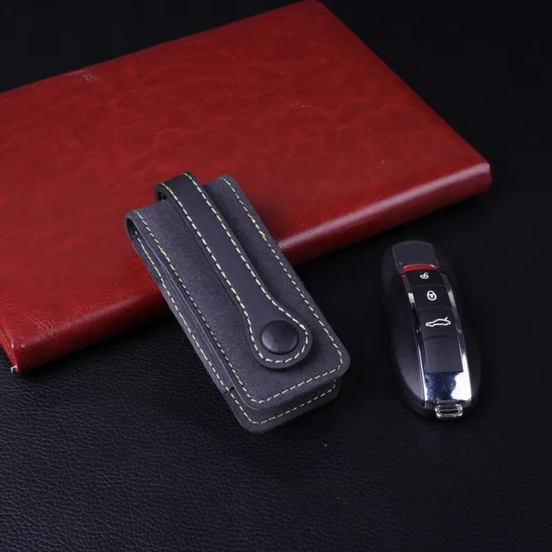 Кошелек для ключей автомобиля мужской держатель porsches защитный чехол брелка с