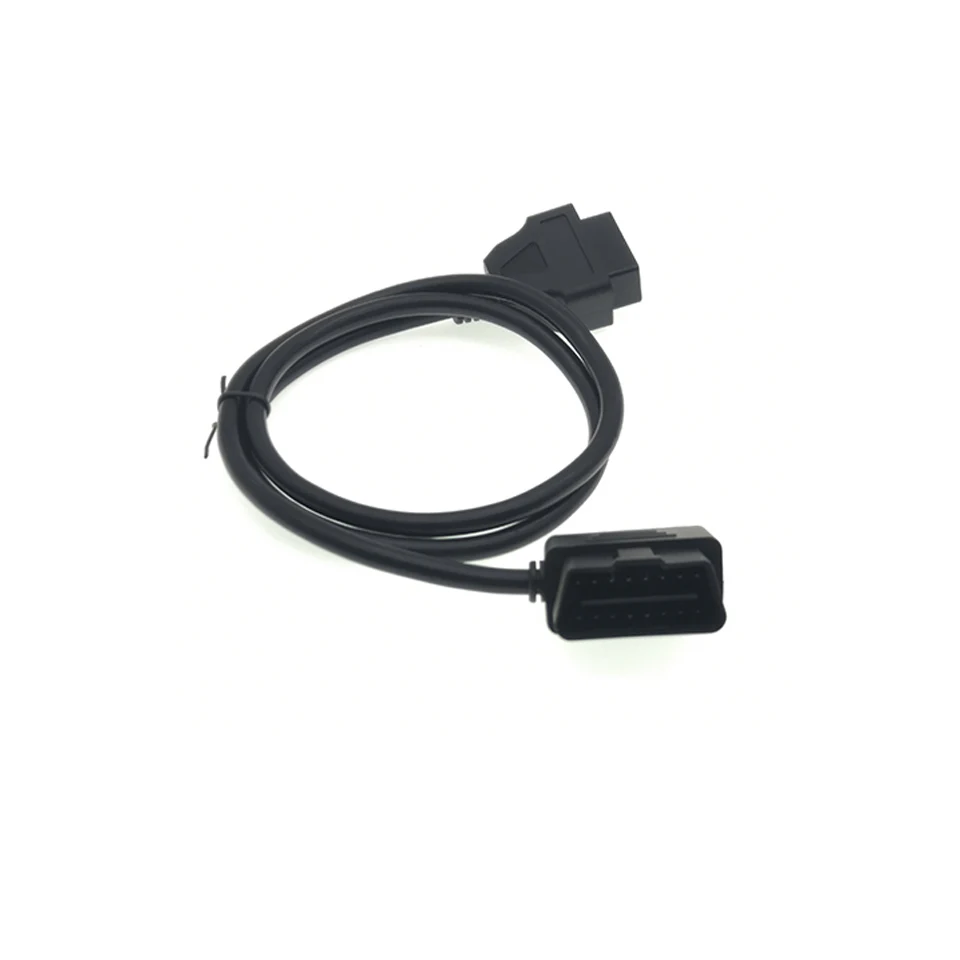 Высококачественный OBD 2 16 контактный разъем для гнездовой Авто кабель адаптера