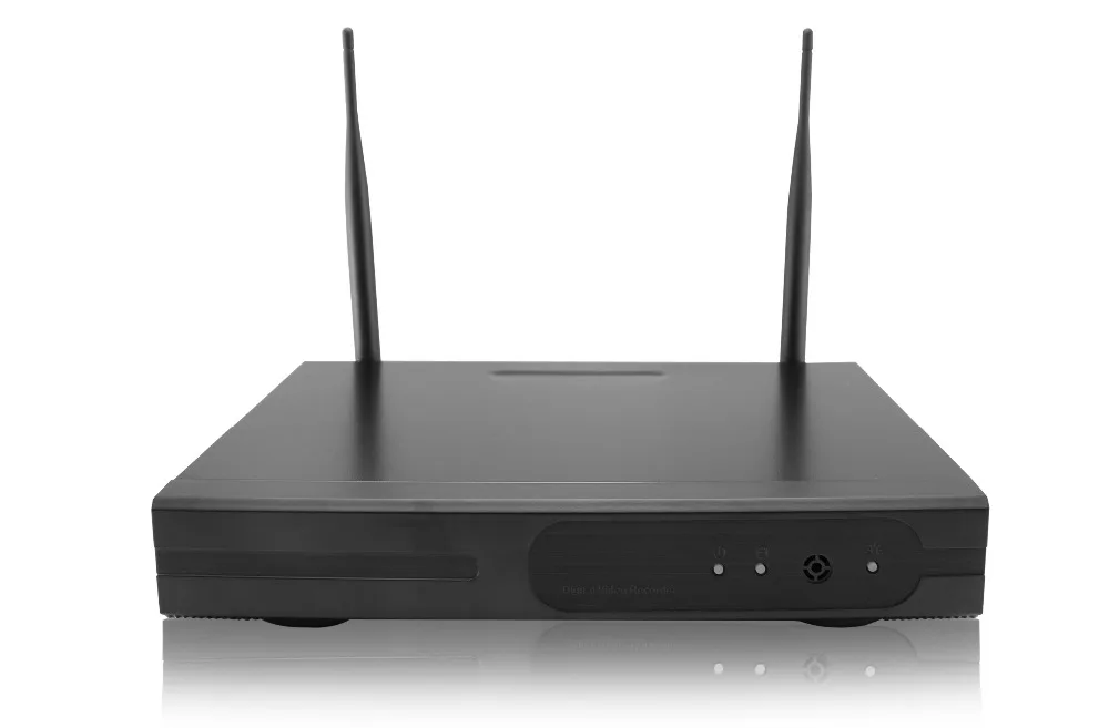 Новый 4ch 720 P 1mp Беспроводной ip-пуля Камера металл белый 4IR-Cut Комплект ночного
