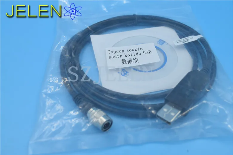 Соединитель Hirose 6 контактный на USB разъем для Sokkia Topcon кабель передачи данных