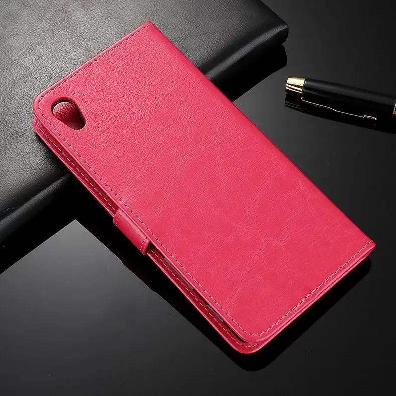 XA1 Plus Vintage Premium Wallet Leather Stand Card Holder Case For Sony Xperia C S39H Z 2 3 4 5 XZ Compact L2 |