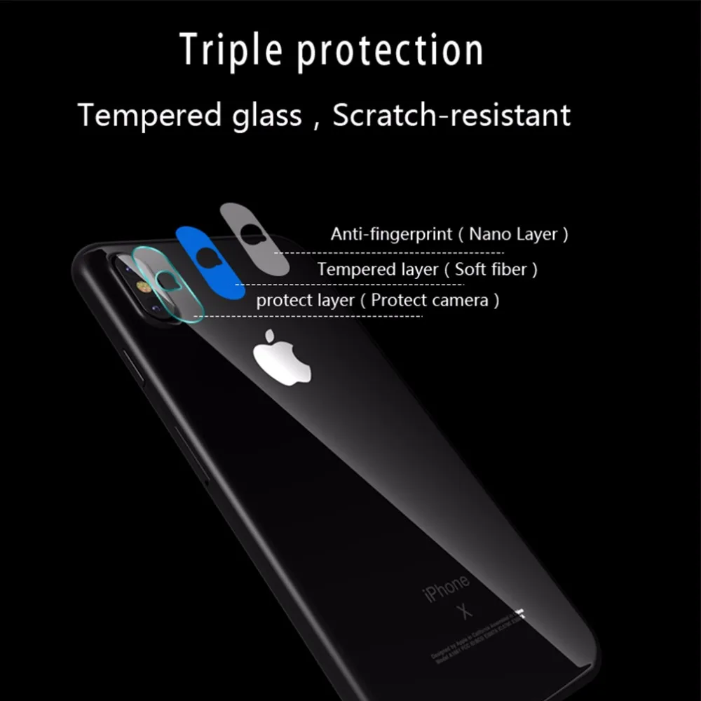 Для iphone X защитная пленка для объектива камеры OneMinus 10 Edition HD прозрачная камера из