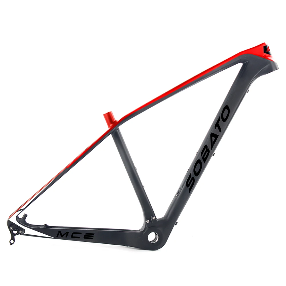New Sobato 29er Mountain Bike Frame Carbon Fiber Cycling BSA Frameset Bicycle Frames | Спорт и развлечения