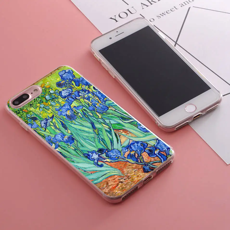 Чехол для телефона с рисунком Винсента Ван Гога чехол iPhone X 5S XR XS Max SE 6 S s 7 8 Plus