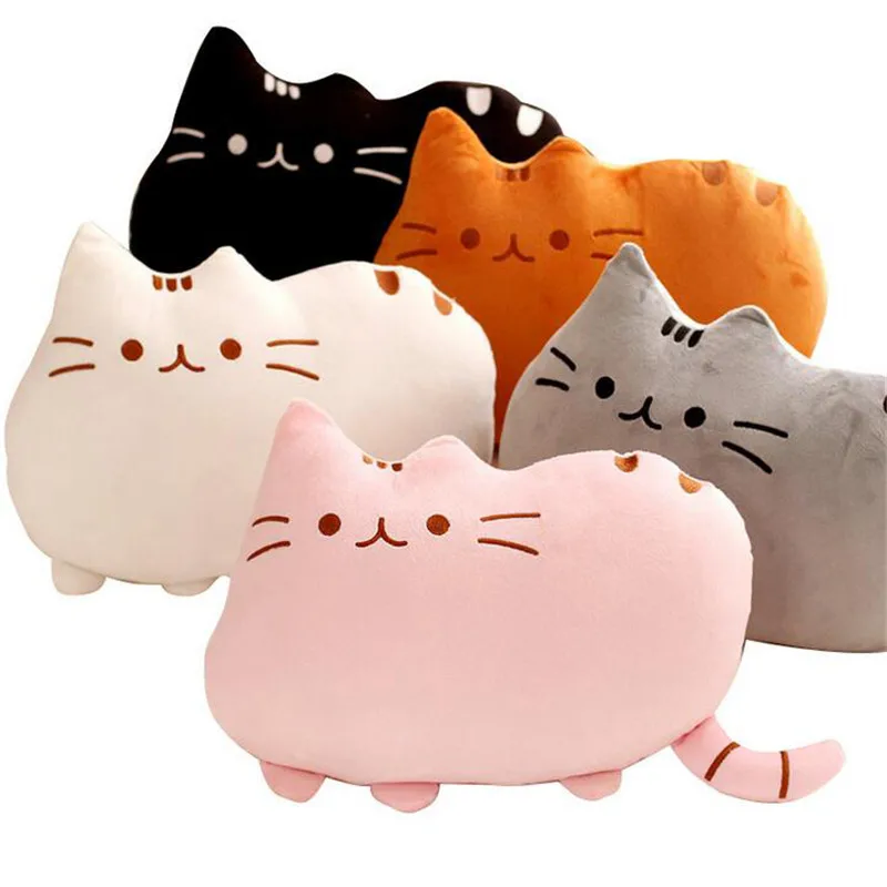 Vanmajor 25/40 см Kawaii Cat подушки мягкие плюшевые куклы животных Детские Симпатичные игрушки подарки на день рождения для Для детей Девушки Brinquedos