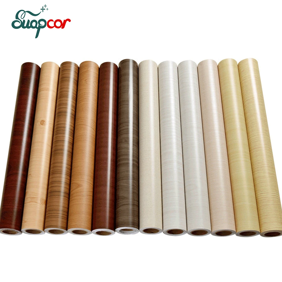

3mx0.6m Vintage wood vinyl self adhesive wallpaper Old Furniture decorative film Kitchen cabinet door pvc waterproof stickers