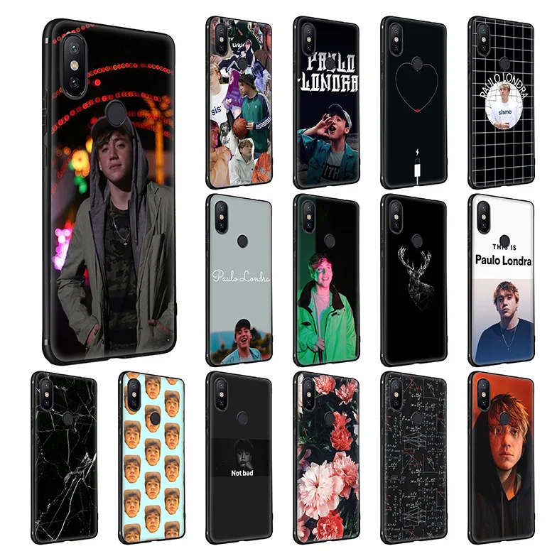 WEBBEDEPP Paulo Londra Soft Silicone Case for Xiaomi Redmi Note 7 6 6A 5 4 4X 4A S2 Plus Pro Lite Go |