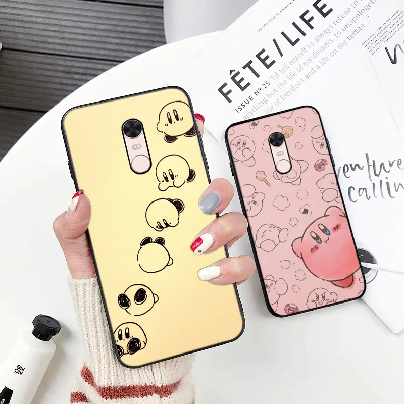 Силиконовый чехол Lavaza серии Kirby для Xiaomi Redmi 4A 4X 5 5A 6 6A 7 7A 8 8A K20 Pro Plus S2 Go | Мобильные