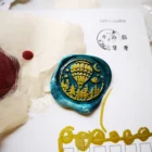 Сургучная печать с лесным воском, сургучная печать с горячим воздушным шаром, Свадебное приглашение, набор сургучей печати с воском, сургучная печать с воском, сургучная печать с воском