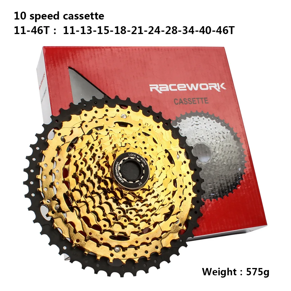 MTB кассета 10S/11 S/12S 11 46t/50t/52T звездочки скоростей для горных велосипедов свободного