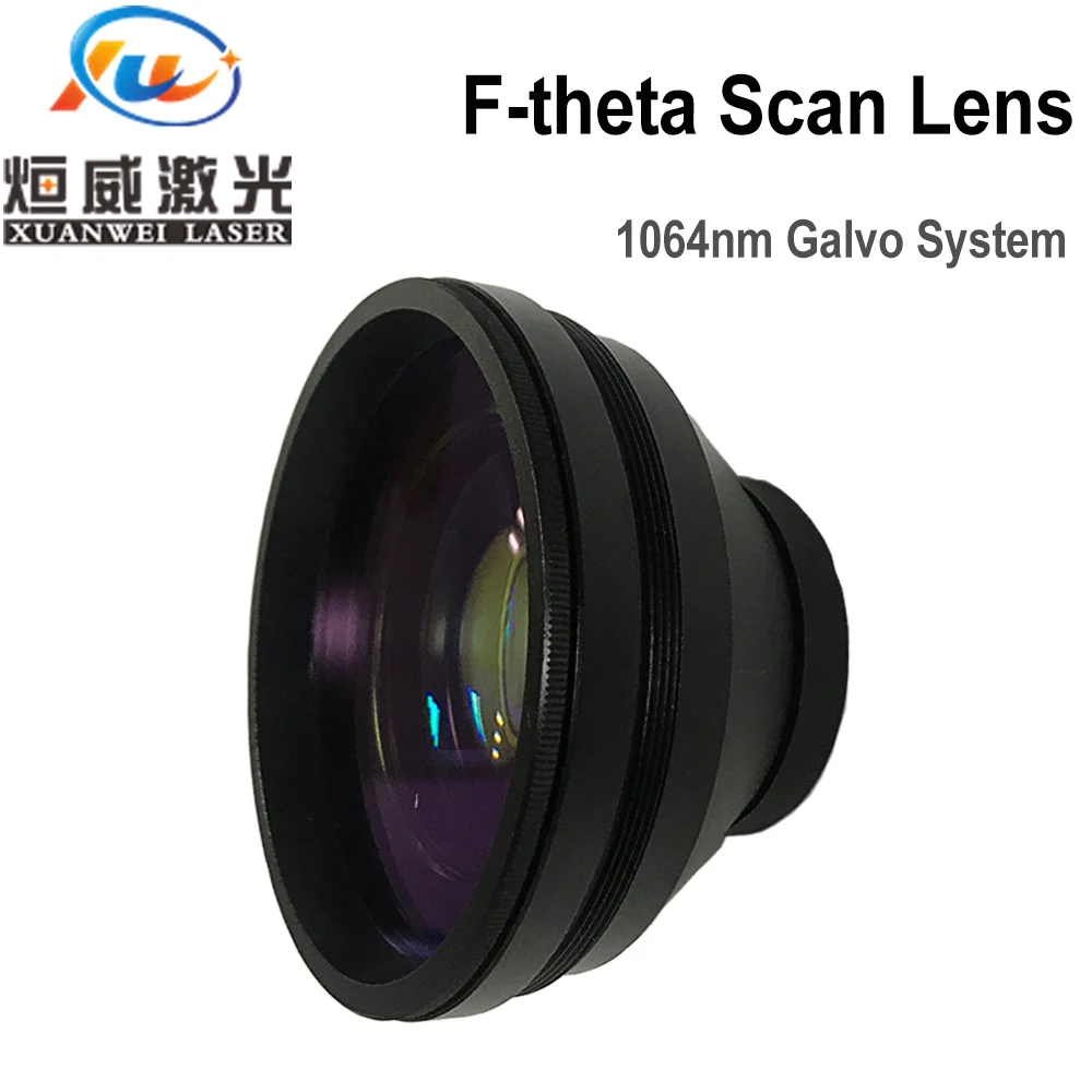 F theta объектив сканирования полевой 1064nm 10600nm 110x110 150x150 175x175 FL110 для YAG лазерной
