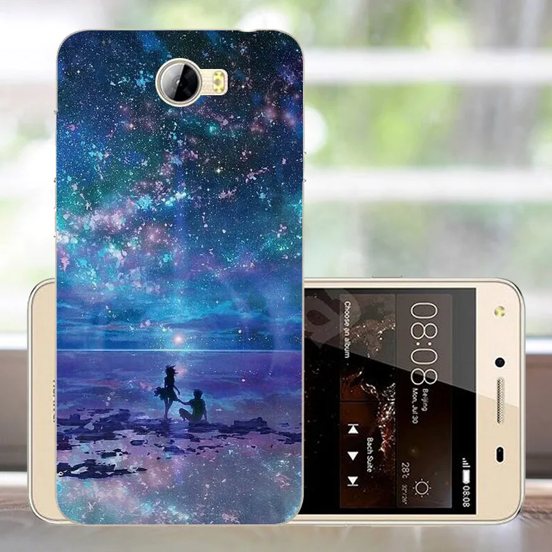 LMH Мягкий чехол из ТПУ 5,0 дюйма для huawei honor 5A, силиконовый чехол, чехол с узором для huawei honor 5A, чехол для huawei honor 5A LYO-L 21, чехол - Цвет: LMH